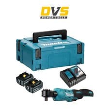 Image of Makita DWR180RTJ 18V LXT Ratchet Wrench – 2 x 5.0Ah Batteries, Charger & Makpac
