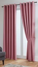 Image of Blackout Curtains Thermal Ready Made Eyelet Ring- Energy Saving + Free Tie Backs