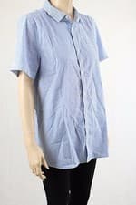 Image of Jack Wills Men's Check Shirt in Classic Regular Fit in Pale Blue UK SIZE MEDIUM