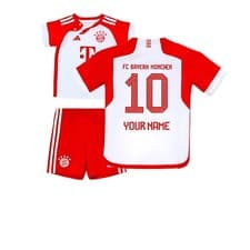 Image of 2023-2024 Bayern Munich Home Baby Kit (Your Name)