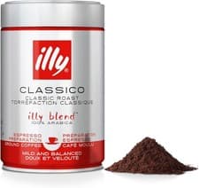 Image of illy Coffee - Classico Filter Coffee - Medium Roast - 100% Arabica Coffee - 250g