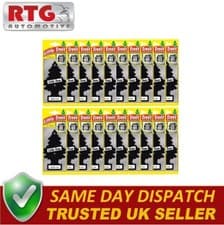 Image of 20x Magic Little Tree Air Freshener Black Ice Scent Fragrance