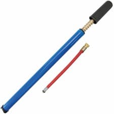 Image of 40cm Bike Pump Cycle Bicycle Pump Cycling Pump Schrader Type + 15cm Flexi Hose