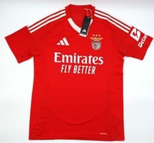 Image of BRAND NEW 2024 2025 ADIDAS BENFICA HOME SHIRT MENS XL