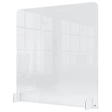 Image of Nobo Clear Acrylic Protective Counter Partition Screen 700x850mm 1915489