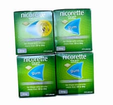 Image of Nicorette Original Flavour Gum 4mg | 4 x 210 Pieces = 840 Gums | Expiry 2026/27