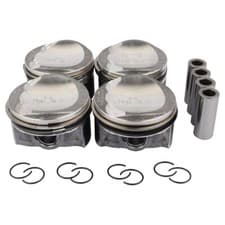 Image of 4x Piston Kit 21mm For Audi VW Seat Skoda 1.8 TFSI TSI BYT BZB CDAA CABB CDHB