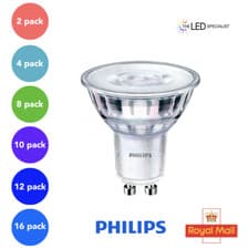 Image of Philips LED GU10 4w (50w), 2700K | 3000K | 4000K, 470lm, Dimmable Spot Lights