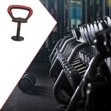 Image of Kettlebell Handle Gym Workout Fitness Equipment Training Weightlifting Sports