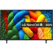 Image of LG NANO80A6B 43" 4K Ultra HD NanoCell Smart TV 43NANO80A6B