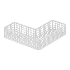 Image of Metal Shower Basket, Corner Shelf, Self- Organizer for Conditioner in Student