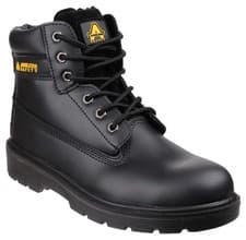 Image of Amblers FS112 Steel Toe Cap Black Safety Boots