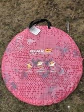 Image of Regatta Malawi 2-Man Pop Up Pink flower print Festival Camping Outdoor Dome Tent