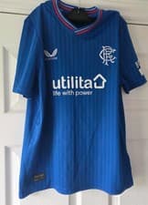 Image of Rangers Fc 23/24 Junior Large Shirt Excellent Condition Never Worn
