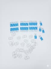 Image of Command Outdoor Light Clips Adhesive Strips Clear Wall Damage Free Hanging New