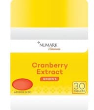 Image of 180 x Numark Cranberry 400mg Tablets - ( 6 x 30 Tablets)