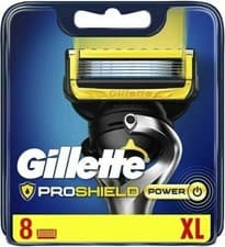 Image of Gillette ProShield Power 8 XL Razor Blades Cartridges New & sealed 100% Genuine