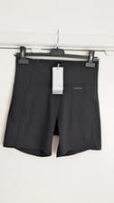 Image of BNWT USA Pro 5 Black High Rise Sports Short Size 14 New