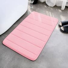 Image of Bathroom Mat Shower Bath Non Slip Memory Foam Rug Soft Absorbent Water Door Mat