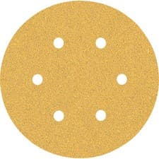 Image of Bosch EXPERT C470 Red Wood Top Sanding Discs 150mm 150mm 60g Pack of 50