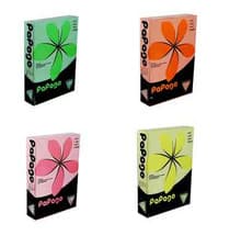 Image of A4 TOP QUALITY 80gsm CLAIREFONTAINE DARK COLOURED CRAFT PRINTER COPIER PAPER