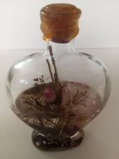 Image of Aroma Art Bath & Body Botanical Oil Heart Bottle I Don't No If New Or Not