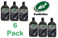 Image of 6 x Turtle Wax Hybrid Solutions Ceramic Acrylic Black Polish 500ml Bottle