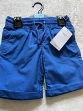 Image of BNWT M&S Boys Age 4-5 Years Twin Pack Of Pull On Chino Shorts