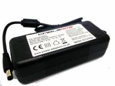 Image of 24v Logitech Driving Force G920 Racing Wheel power supply unit adapter + cable