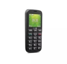 Image of New Boxed Doro 1380 DualSIM 2G Basic Big Button Unlocked Mobile Phone - Black