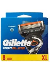 Image of Gillette ProGlide 8 x Cartridges Refill Pack 5-Blade Razors Shaver for Men 100%
