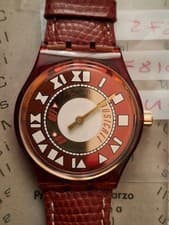 Image of Swatch Watch  By Jean  Jare  Ladies Leather