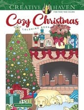 Image of Creative Haven Cozy Christmas Coloring Book