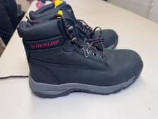 Image of Dunlop OnSite SB Safety Boots UK 6.5 EU 39.5 Black Steel Toe Work