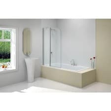 Image of Bath Screen 1500mm H x 900mm W - 6mm Glass Merlyn 2 Panel