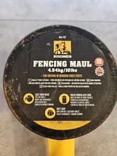 Image of Roughneck Fencing Maul 4.54 Kg 10 1bs Fencing Hammer Brand New Free Postage UK