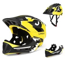 Image of Kids Detachable Full Face Bike Helmet Cycling Safety Protective UK