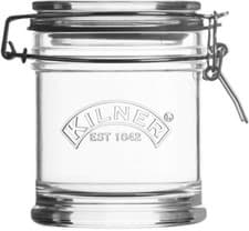 Image of Kilner Clip Top Round Preserving 0.45l Jars for Airtight Food Storage 0299.205