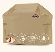 Image of Grillman BBQ Grill Cover, Gas Grill,Waterproof Rip-Proof & UV Protection 58-Inch