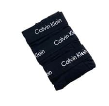 Image of Calvin Klein Mens Cotton Stretch U2664G-XWB Low-Rise 3 Pack Trunks _Black