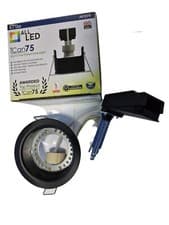 Image of iCan75 GU10 Fire Rated Downlight with choice of Bezel - Adjustable Fixed & IP65
