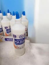 Image of PVA Glue Washable Clear & Fast pack of 2