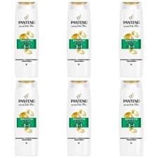 Image of Pantene Smooth & Sleek 3 in 1  Shampoo , Conditioner and Treatment - 6×250ml