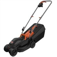 Image of Black & Decker BEMW351-GB lawn mower Push lawn mower AC Black Orange