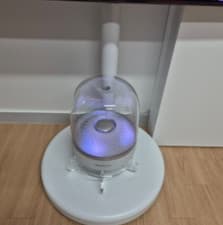 Image of Harman Kardon Aura Studio 4 Bluetooth Speaker - Ambient Lighting Gray