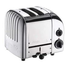 Image of Dualit Classic 2 Slot Proheat Toaster in Polished Chrome - 20441 | Brand New