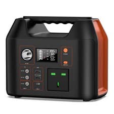Image of Portable Power Station 300W 298Wh Battery Pack Camping Charger Solar Generator