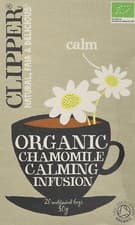 Image of Clipper Organic Infusion Chamomile 20 Tea Bags Pack of 6