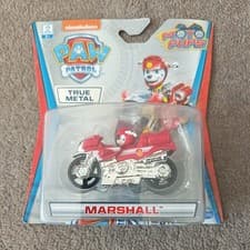 Image of Paw Patrol True Metal Moto Pups Marshall - Super Rare 