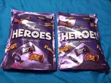 Image of 2 Packs Of Heroes Cadbury Chocolates 2 Packs 270g x2= 540g. FREEPOST.